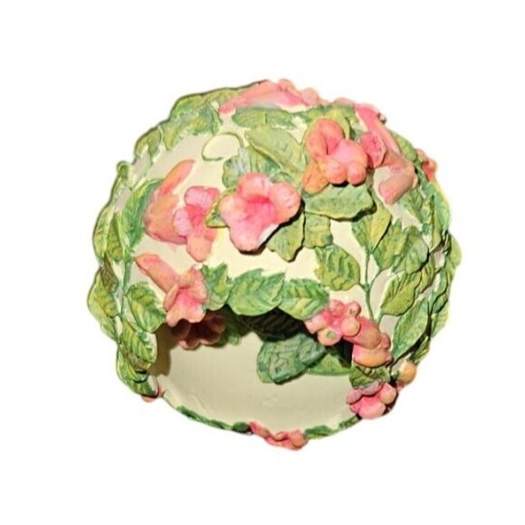 Faberge Egg Hummingbird Jewels In The Garden Franklin Mint Numbered Rare - Picture 2 of 11